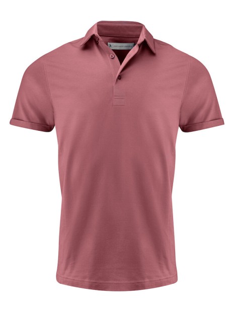 JAMES-HARVEST American Supreme 
Polo Hommes dusty red personnalisable