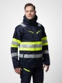 Vestes à personnaliser PROJOB 6454 VESTE FONCTIONNELLE EN ISO 20471 CLASSE 1 jaune/bleu marine