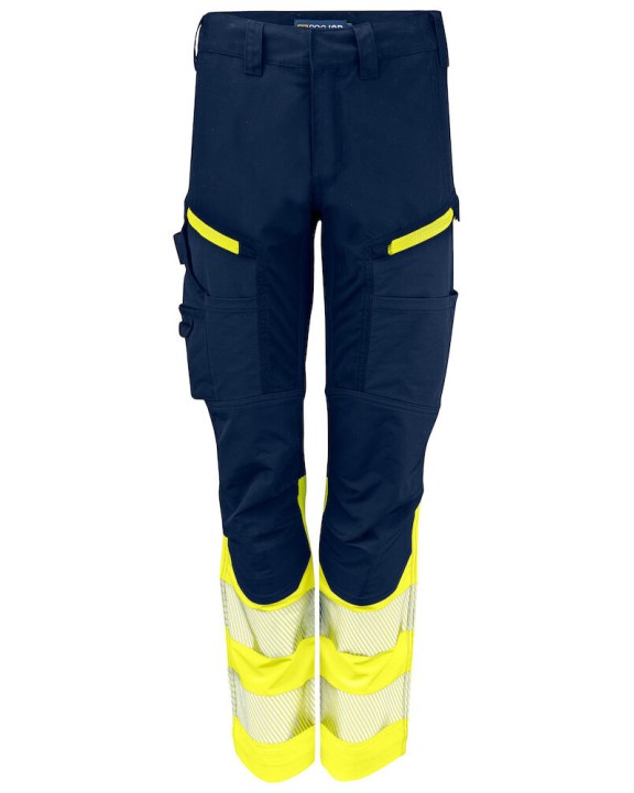 Pantalon personnalisable PROJOB 6538 PANTALON DE SERVICE STRETCH FEMME EN ISO 20471 CLASSE 1