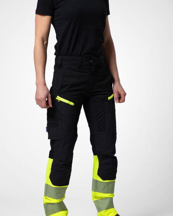 Pantalon personnalisable PROJOB 6538 PANTALON DE SERVICE STRETCH FEMME EN ISO 20471 CLASSE 1