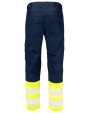Broek PROJOB 6537 SIGNALISATIE STRETCHBROEK MET KNIEZAKKEN EN ISO 20471 KLASSE 1 voor bedrukking &amp; borduring