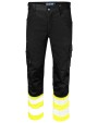 Pantalon personnalisable PROJOB 6537 PANTALON DE SERVICE STRETCH EN ISO 20471 CLASSE 1