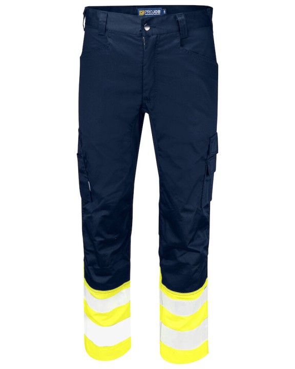 Pantalon personnalisable PROJOB 6537 PANTALON DE SERVICE STRETCH EN ISO 20471 CLASSE 1