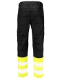 Broek PROJOB 6537 SIGNALISATIE STRETCHBROEK MET KNIEZAKKEN EN ISO 20471 KLASSE 1 voor bedrukking &amp; borduring
