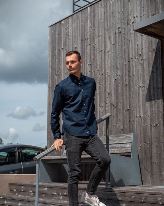 COTTOVER Oxford Komfort Hemd Hemd personalisierbar