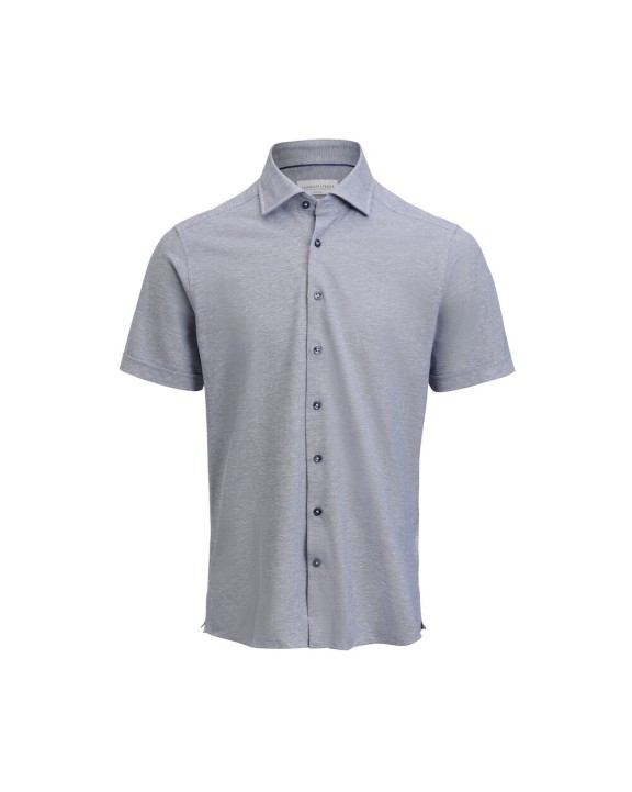 J. HARVEST & FROST Indigo Bow 133 S/S 
Hemd Tailored Fit Herren Hemd personalisierbar