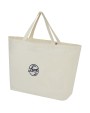 4DO Cannes 200 g/m² Shopper Tragetasche aus recyceltem Material 10L Tote Bag personalisierbar