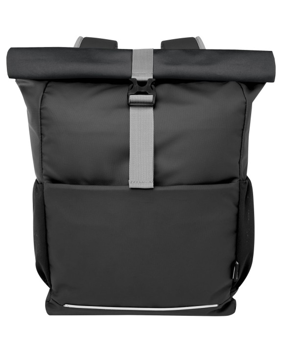 4DO Aqua 15" wasserabweisende Fahrradtasche aus GRS Recyclingmaterial 20 L Tasche personalisierbar