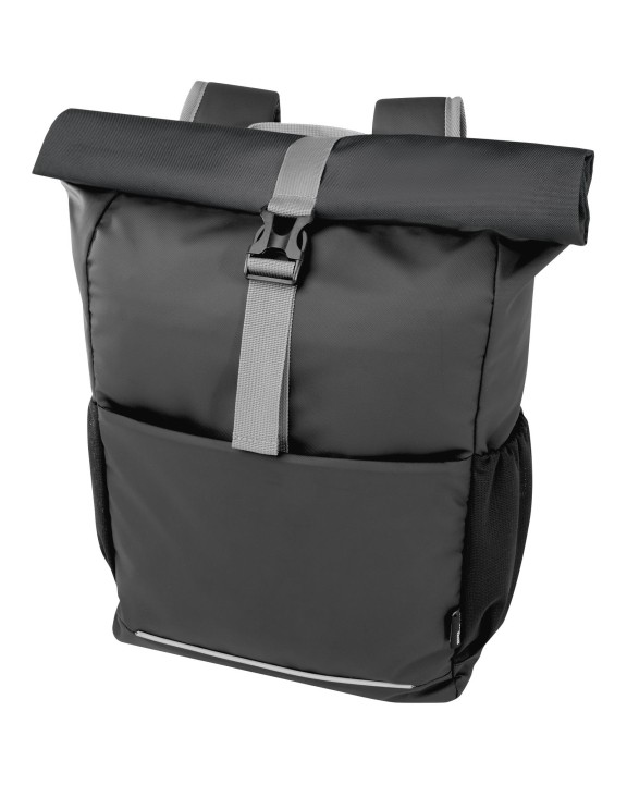 4DO Aqua 15" wasserabweisende Fahrradtasche aus GRS Recyclingmaterial 20 L Tasche personalisierbar