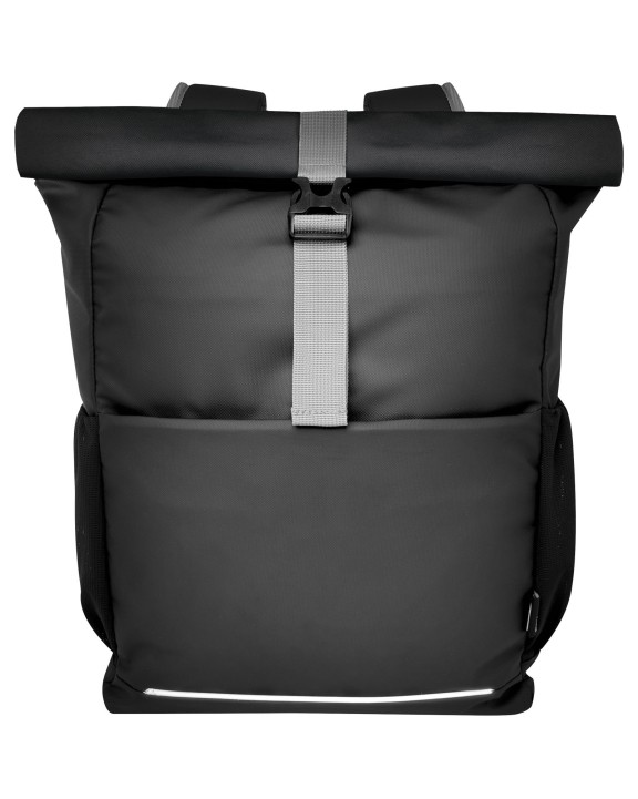 4DO Aqua 15" wasserabweisende Fahrradtasche aus GRS Recyclingmaterial 20 L Tasche personalisierbar