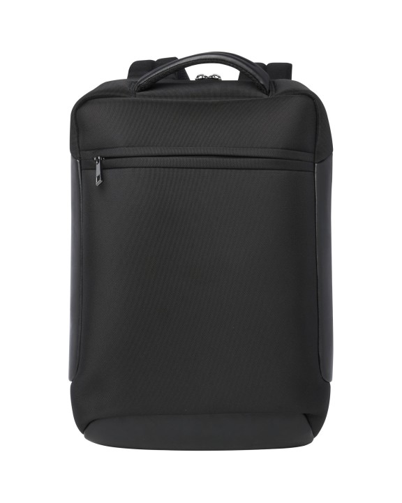 4DO Expedition Pro 15,6" kompakter Laptop-Rucksack GRS Recyclingmaterial 12 L Tasche personalisierbar