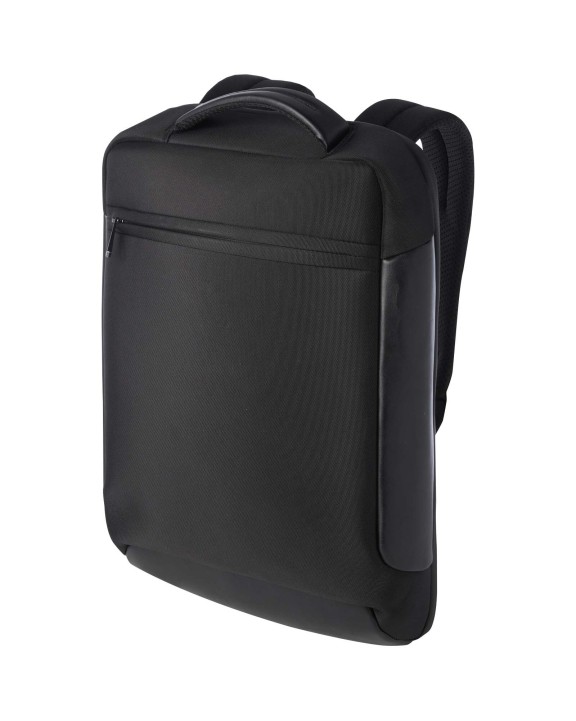 4DO Expedition Pro 15,6" kompakter Laptop-Rucksack GRS Recyclingmaterial 12 L Tasche personalisierbar