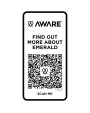 ELEVATE Emerald Aware™ Polo Unisex aus recyceltem Material Poloshirt personalisierbar