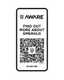 ELEVATE Emerald Aware™ Polo Unisex aus recyceltem Material Poloshirt personalisierbar