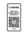 ELEVATE Emerald Aware™ Polo Unisex aus recyceltem Material Poloshirt personalisierbar