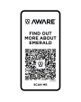 ELEVATE Emerald Aware™ Polo Unisex aus recyceltem Material Poloshirt personalisierbar