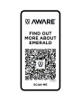 ELEVATE Emerald Aware™ Polo Unisex aus recyceltem Material Poloshirt personalisierbar