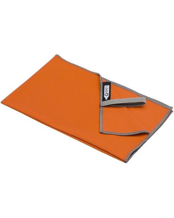Produit éponge personnalisable 4DO Serviette Pieter certifiée GRS ultra-légère et à séchage rapide 30 x 50 cm