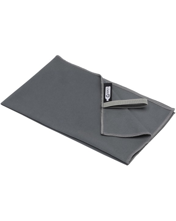 Produit éponge personnalisable 4DO Serviette Pieter certifiée GRS ultra-légère et à séchage rapide 30 x 50 cm