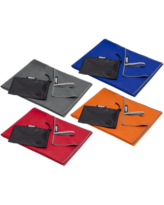 4DO Pieter ultraleichtes und schnell trocknendes GRS Handtuch 50 × 100 cm Bad Artikel personalisierbar