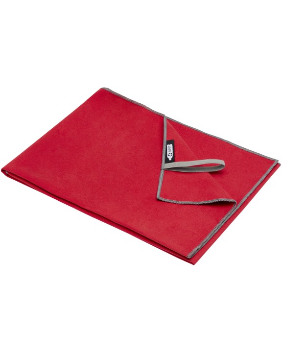 Produit éponge personnalisable 4DO Serviette Pieter certifiée GRS ultra-légère et à séchage rapide 50 x 100 cm
