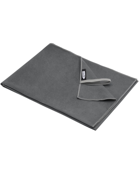 Produit éponge personnalisable 4DO Serviette Pieter certifiée GRS ultra-légère et à séchage rapide 50 x 100 cm