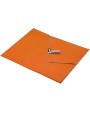 Produit éponge personnalisable 4DO Serviette Pieter certifiée GRS ultra-légère et à séchage rapide 100 x 180 cm