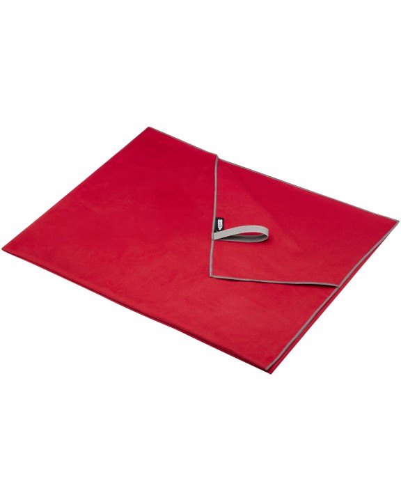 Produit éponge personnalisable 4DO Serviette Pieter certifiée GRS ultra-légère et à séchage rapide 100 x 180 cm