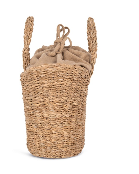 Sac & bagagerie personnalisable KIMOOD Sac panier demi-lune en jonc de mer