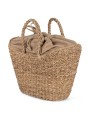 KIMOOD Sac panier demi-lune en jonc de mer seagrass / hemp personnalisable