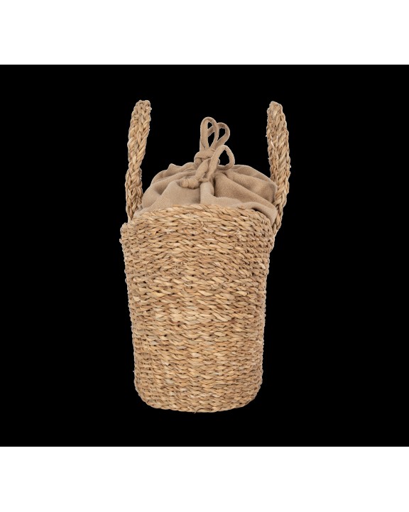 Sac & bagagerie personnalisable KIMOOD Sac panier demi-lune en jonc de mer