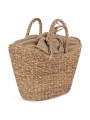 KIMOOD Sac panier demi-lune en jonc de mer seagrass / hemp personnalisable