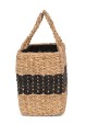 KIMOOD Korbtasche aus Seegras Tasche personalisierbar
