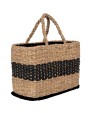 KIMOOD Korbtasche aus Seegras Tasche personalisierbar