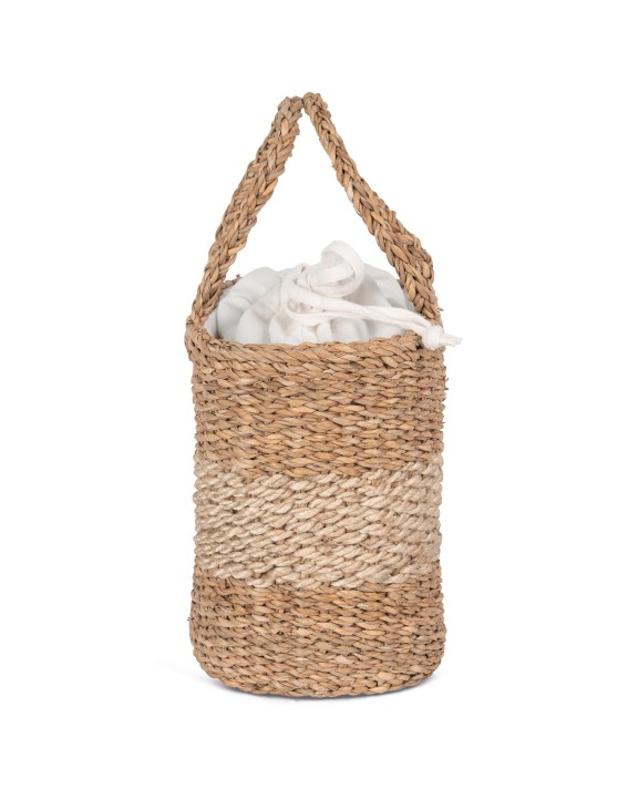 KIMOOD Jutetasche aus Seegras Tasche personalisierbar
