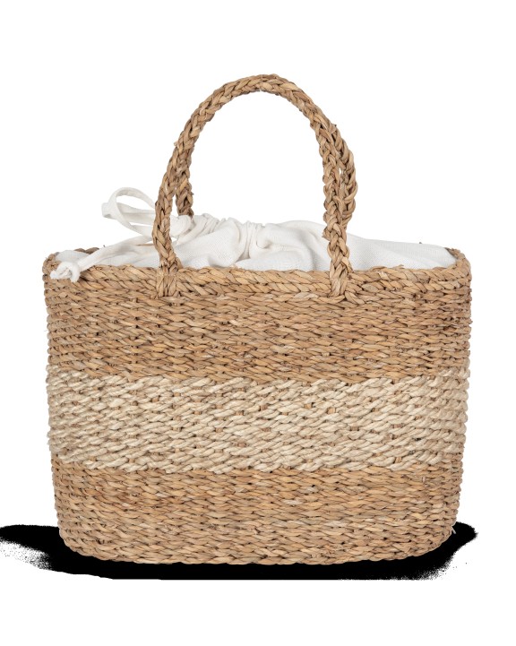 Sac & bagagerie personnalisable KIMOOD Sac panier en jute et jonc de mer
