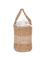 KIMOOD Sac panier en jute et jonc de mer  personnalisable