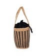 Sac & bagagerie personnalisable KIMOOD Sac panier rayé en jonc de mer