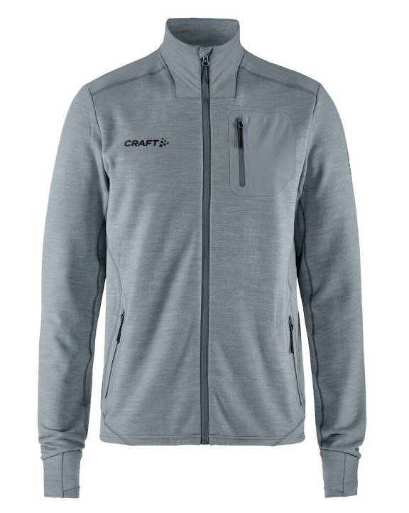 CRAFT Pro Explore Wool Midlayer M Jacke personalisierbar