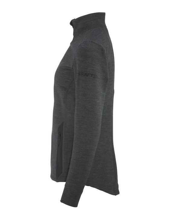 CRAFT Pro Explore Wool Midlayer W Jacke personalisierbar