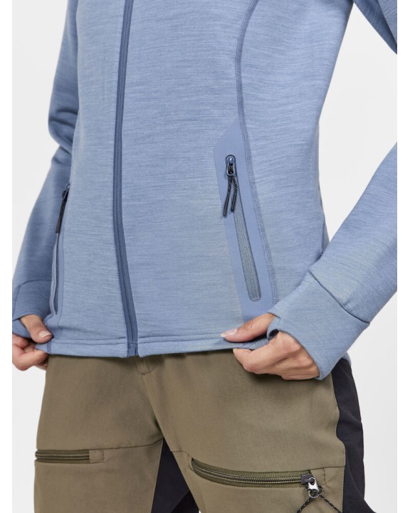 CRAFT Pro Explore Wool Midlayer W Jacke personalisierbar