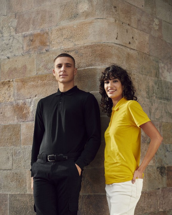Polo personnalisable CLIQUE Manhattan L/S