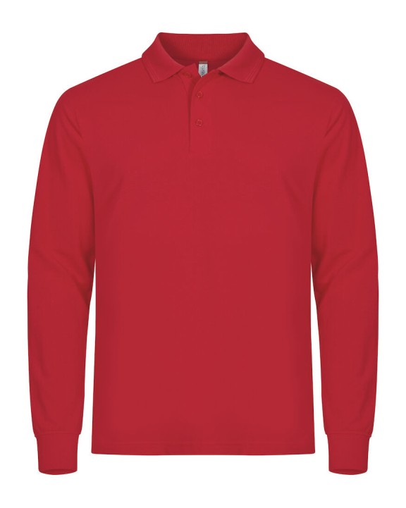 Polo personnalisable CLIQUE Manhattan L/S