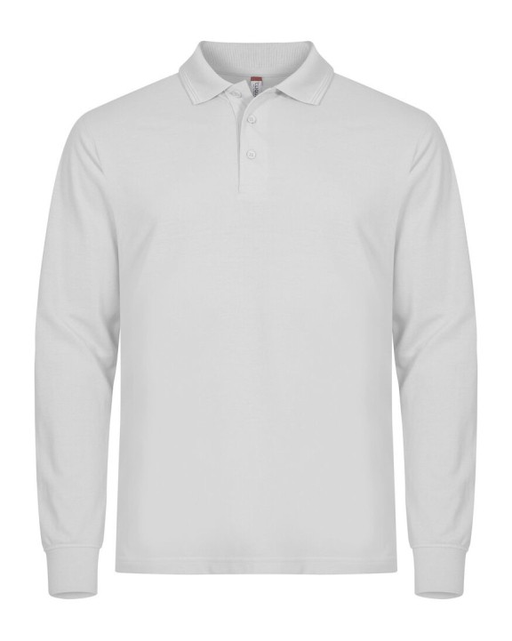 Polo personnalisable CLIQUE Manhattan L/S