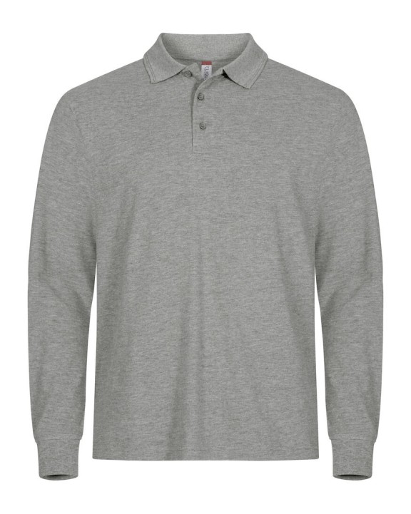 Polo personnalisable CLIQUE Manhattan L/S
