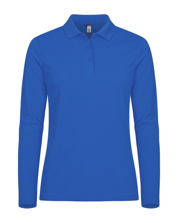 Polo personnalisable CLIQUE Manhattan L/S Women