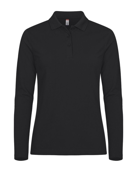 Polo personnalisable CLIQUE Manhattan L/S Women