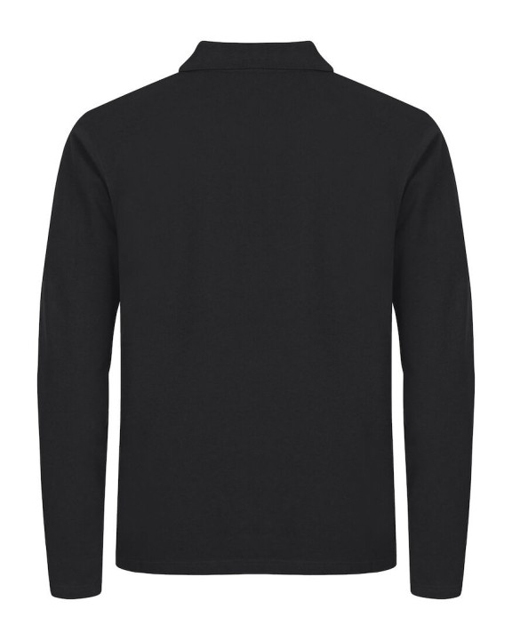 CLIQUE Stretch Premium Polo L/S Poloshirt personalisierbar