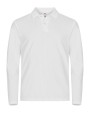CLIQUE Stretch Premium Polo L/S Poloshirt personalisierbar