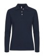 Polo personnalisable CLIQUE Stretch Premium Polo L/S Women